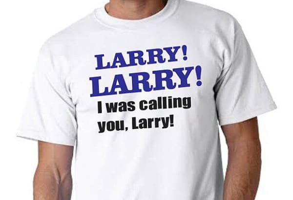 Larry as Unseen Character