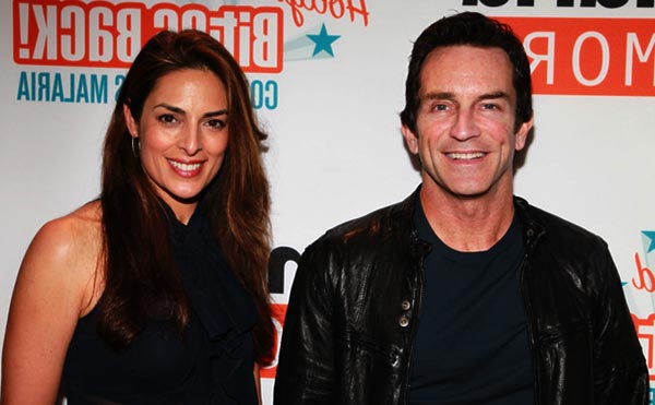 Image of Lisa Ann Russell with her husband Jeff Probst