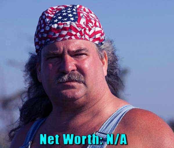 Image of Swamp People cast Bruce Mitchell net worth is not available