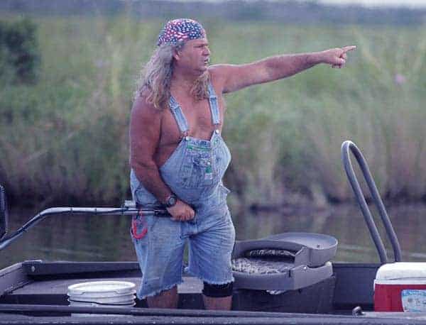 Image of Bruce Mitchell from Swamp People show