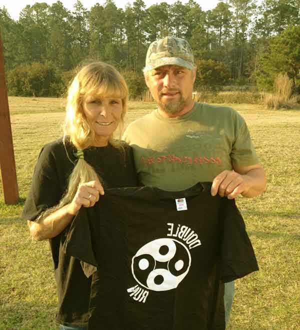 Image of Junior Edwards with his wife Theresa Edwards