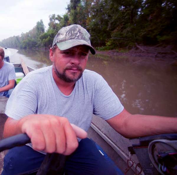 Image of Junior Edwards from Swamp People show