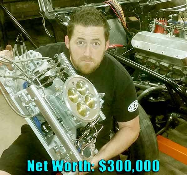 Image of Street Outlaws cast Chris Dave net worth is $300,000