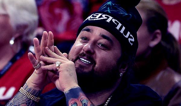 Image of Chumlee got arrested on March 2016 for illegal gun possession and drug abuse