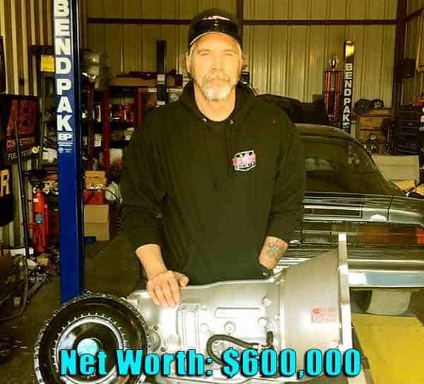 Image of Street Outlaws cast Jerry Johnston net worth is $600,000
