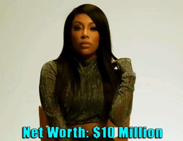 Image of TV Personality, K Michelle net worth is $10 million