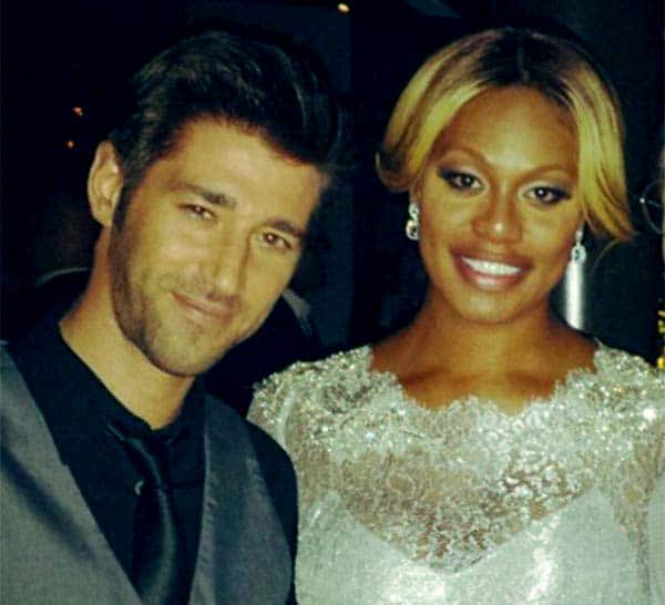 Image of Laverne Cox is currently dating with her boyfriend Jono Freddrix,