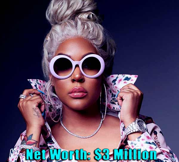 Image of TV Personality, Lyrica Anderson net worth is $3 million