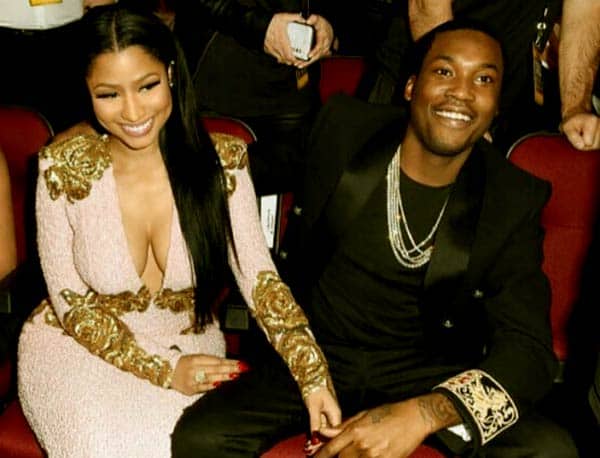 Image of Meek Mill with his ex-girlfriend Nicki Minaj