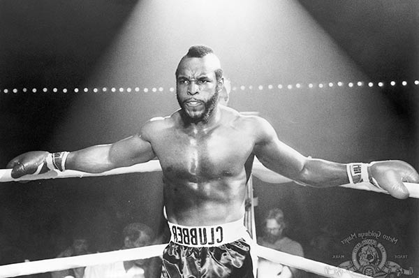 Image of Mr. T from I pity the fool show