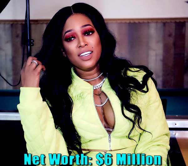 Image of Rapper, Trina net worth is $6 million
