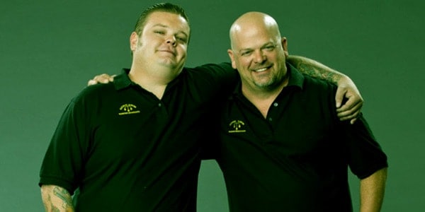 Image of Corey Harrison with his father Rick Harrison