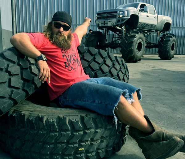 Image of Diesel Dave Kiley from TV reality show, Diesel brothers