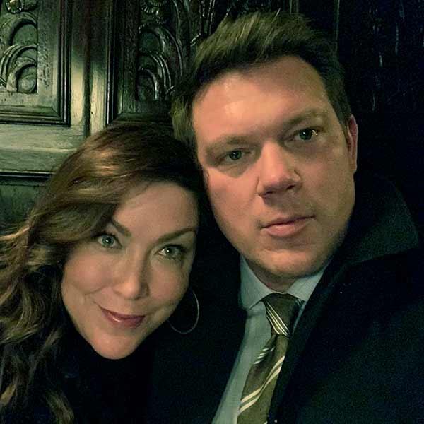 Image of Tolan Clark with her husband Tyler Florence