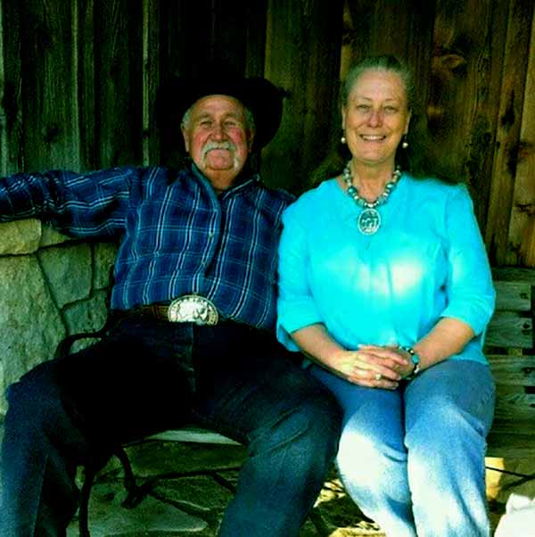 Image of Donna Snow with her ex-husband Marshall Landers