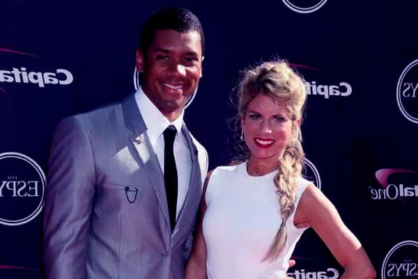 Image of Ashton Meem with her ex-husband Russell Wilson