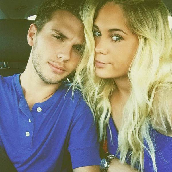 Image of Chase Chrisley with his ex-girlfriend Brooke Noury