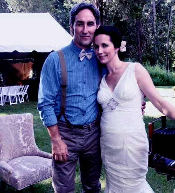 Image of Jodi Faeth with her husband Mike Wolfe