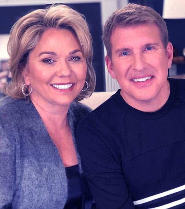 Image of Julie Chrisley with her husband Todd Chrisley
