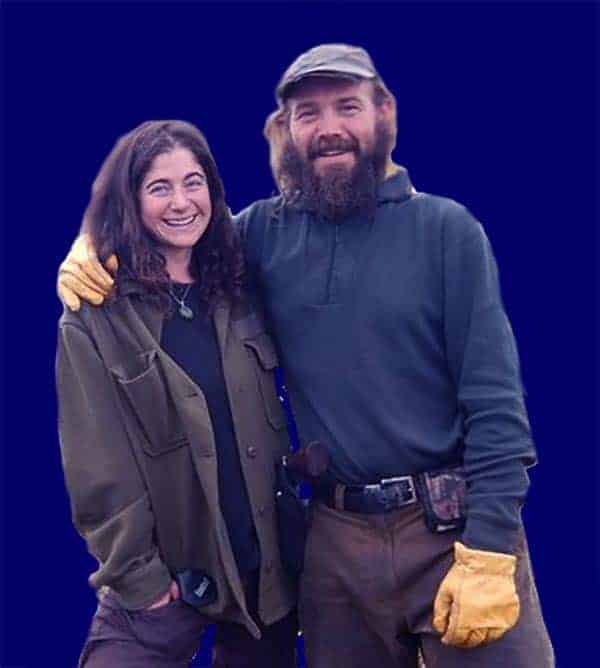 Image of Margaret Stern with her partner Morgan Beasley