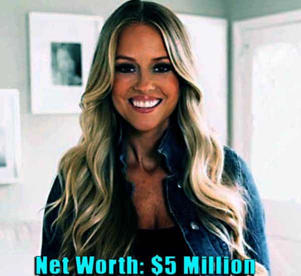 Image of TV host, Nicole Curtis net worth is $5 million