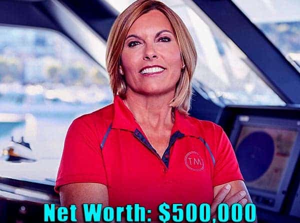 Image of Yacht Captain, Sandy Yawn net worth is $500,000