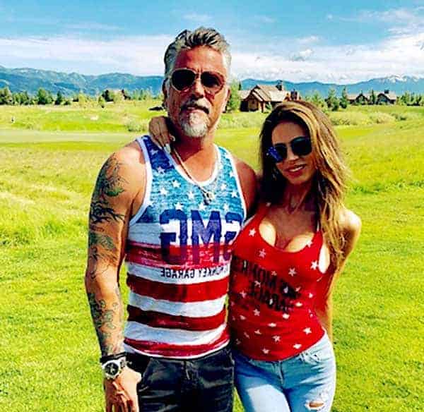 Image of Richard Rawlings with his new fiancé Katerina Deason