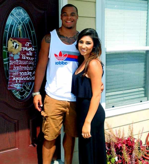 Image of Kayla Puzas with her ex-boyfriend Dak Prescott