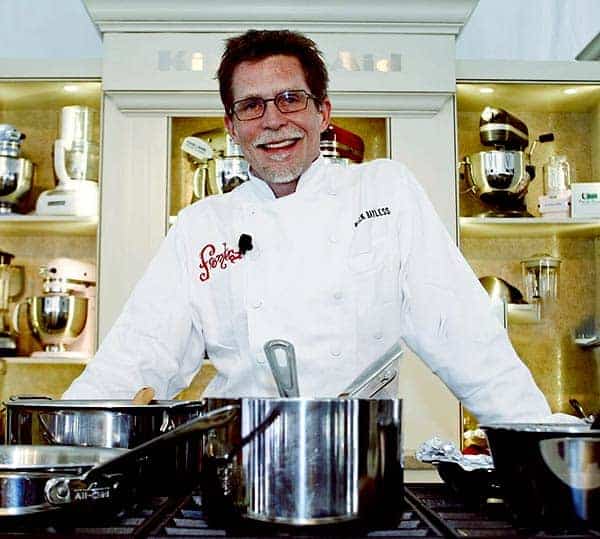 Image of Rick Bayless from the TV show, Mexico: One Plate at a time