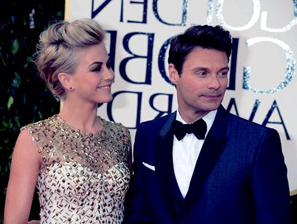 Image of Julianne Hough dating with Ryan Seacrest