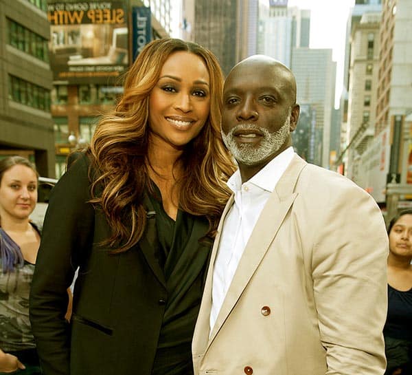 Image of Cynthia Bailey with her husband Peter A. Thomas