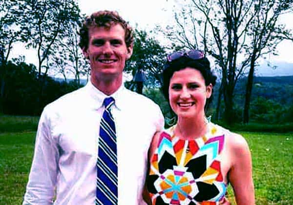 Image of Grayson Goldsmith with her husband Garrett Hollingsworth