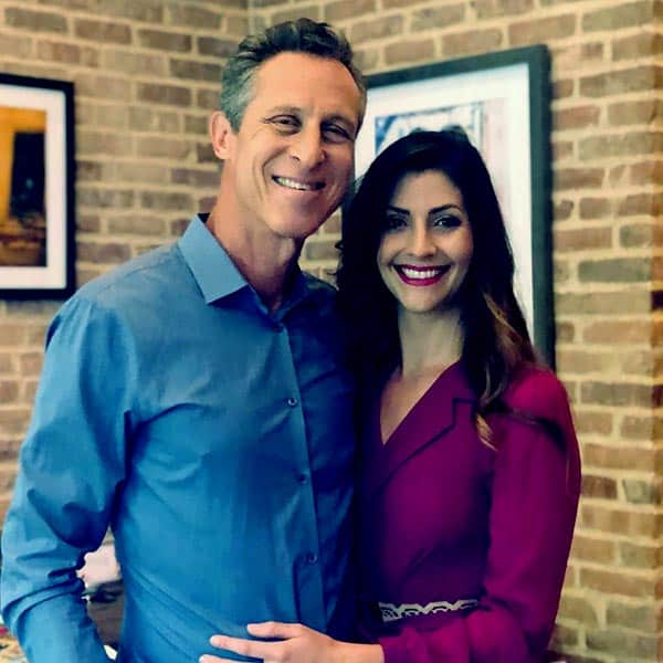 Image of Mia Lux with her husband Mark Hyman